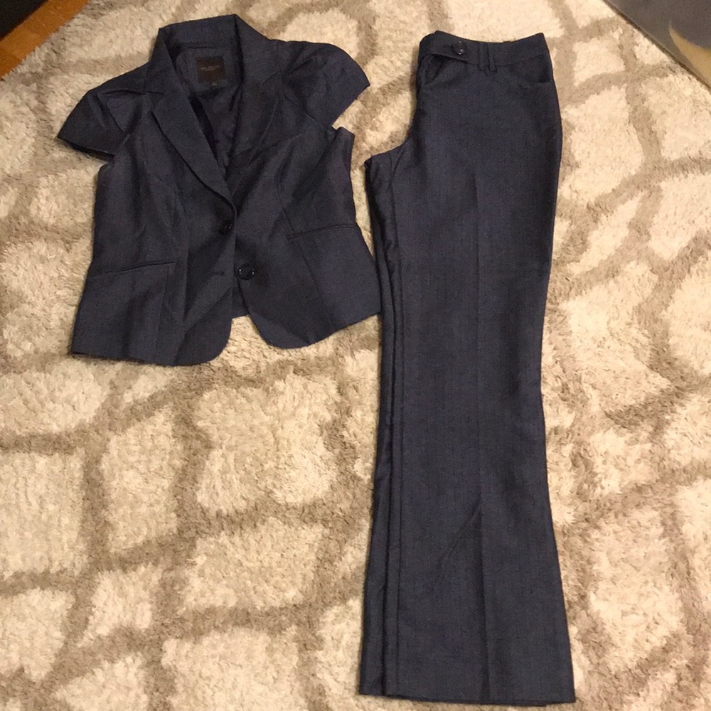 Limited dark blue suit